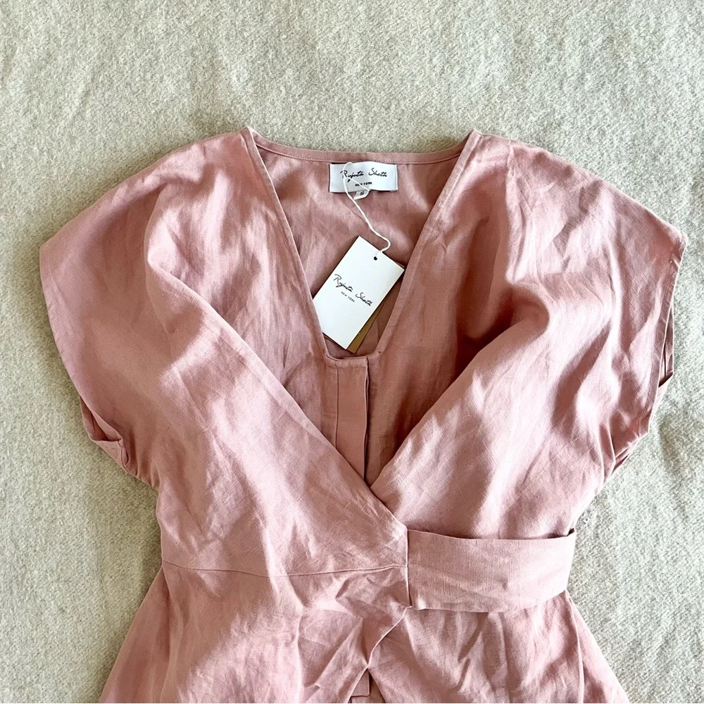 NWT Rujuta Sheth Venus jumpsuit in dusty pink - Picture 10 of 13